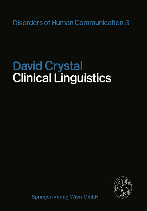 Clinical Linguistics - David Crystal