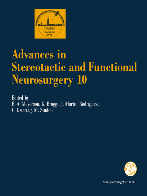 Advances in Stereotactic and Functional Neurosurgery 10 - 