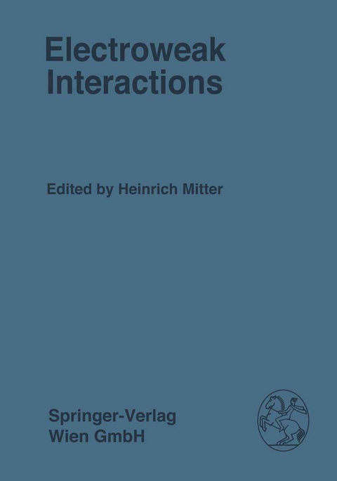 Electroweak Interactions - 