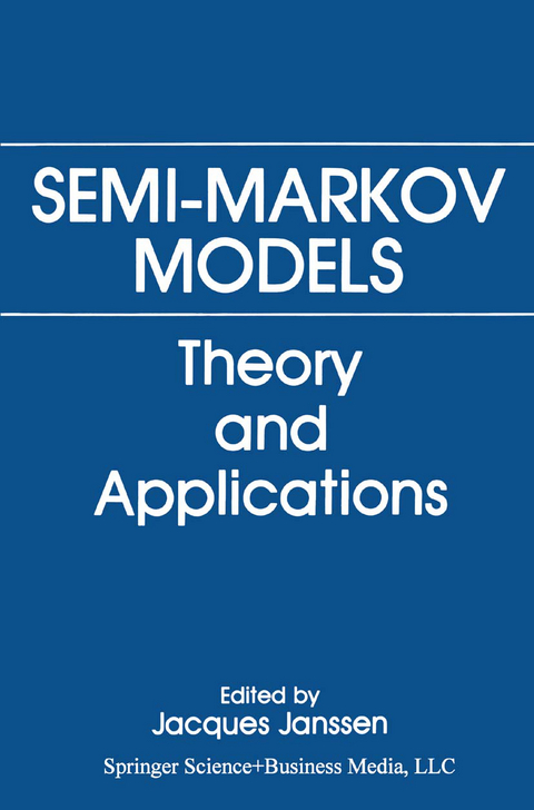 Semi-Markov Models - Jacques Janssen