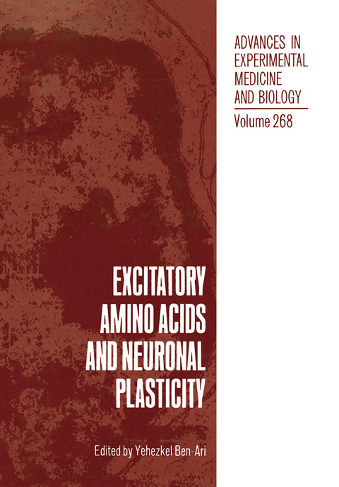 Excitatory Amino Acids and Neuronal Plasticity - 