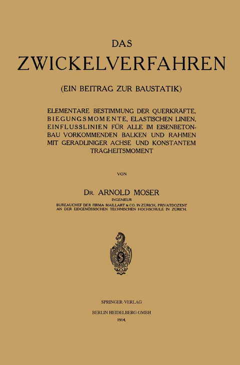 Das Zwickelverfahren - Arnold Moser