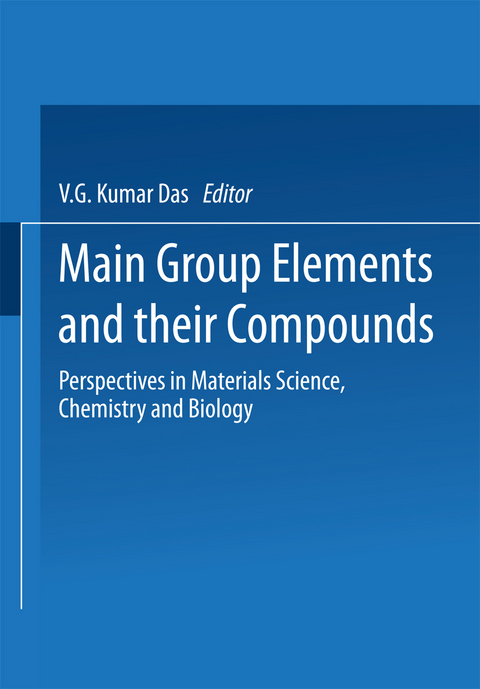 Main Group Elements and their Compounds - 