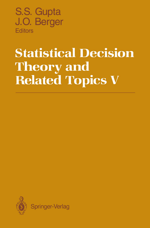 Statistical Decision Theory and Related Topics V - 