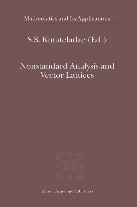 Nonstandard Analysis and Vector Lattices - 