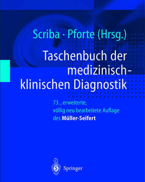 Taschenbuch der medizinisch-klinischen Diagnostik - 