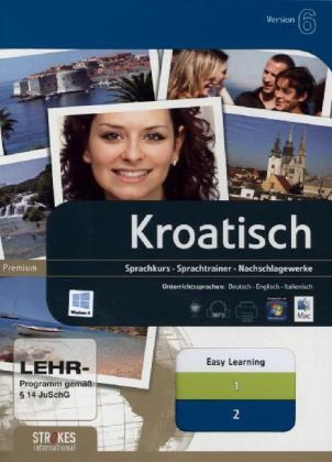 Easy Learning Kroatisch 1+2 Kombipaket für Anfänger und Fortgeschrittene A1-B2