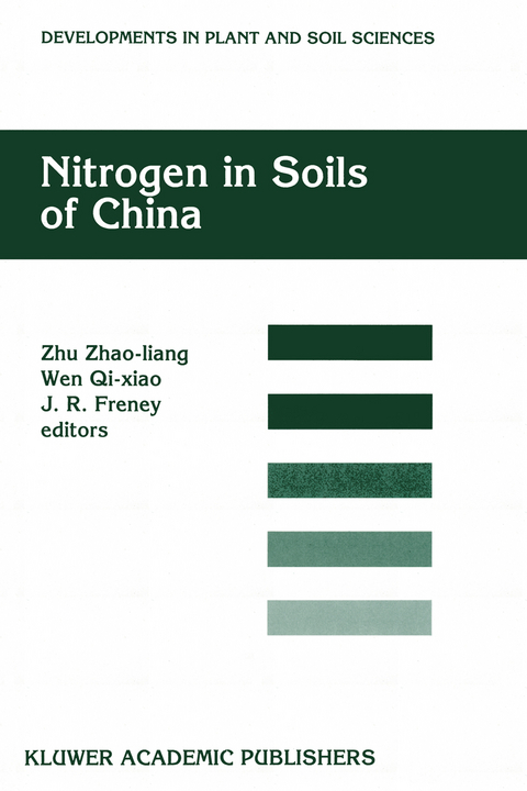 Nitrogen in Soils of China - 