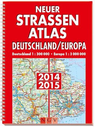 Neuer Straßenatlas Deutschland/Europa 2014/2015