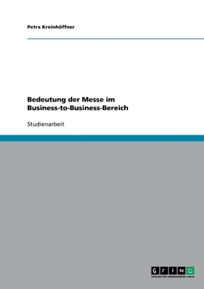 Bedeutung der Messe im Business-to-Business-Bereich - Petra Kreinhöffner