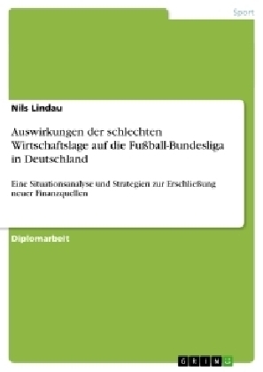 Auswirkungen der schlechten Wirtschaftslage auf die Fußball-Bundesliga in Deutschland - Nils Lindau