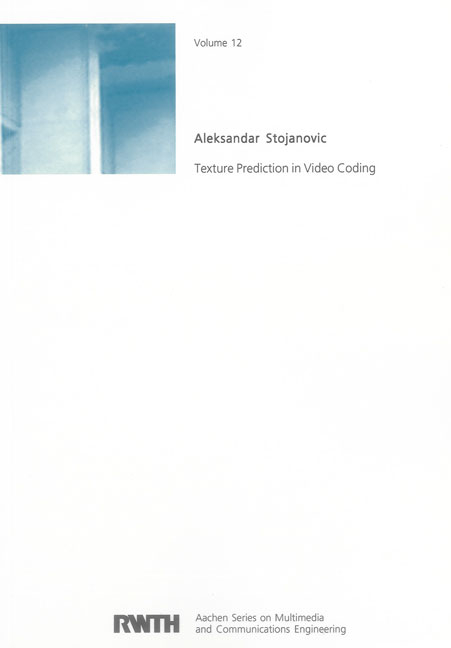 Texture Prediction in Video Coding - Aleksandar Stojanovic