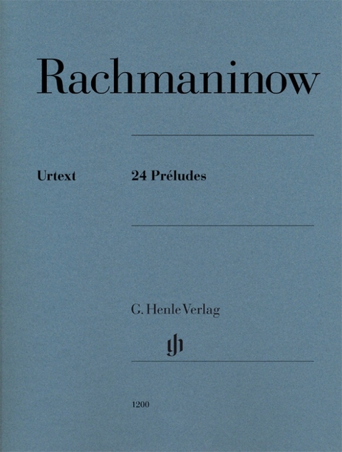 Sergej Rachmaninow - 24 Préludes - 