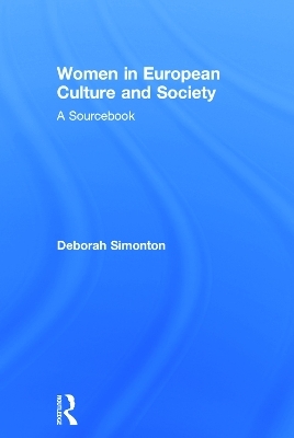 Women in European Culture and Society - 