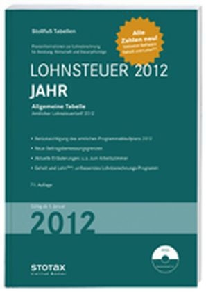 Lohnsteuer 2012 Jahr