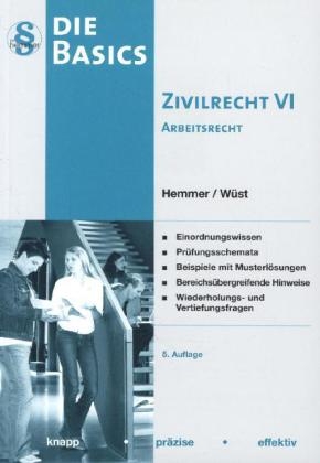 Basics Zivilrecht VI - Arbeitsrecht - Karl-Edmund Hemmer, Achim Wüst