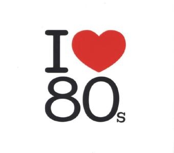 I Love 80s, 2 Audio-CDs -  Various