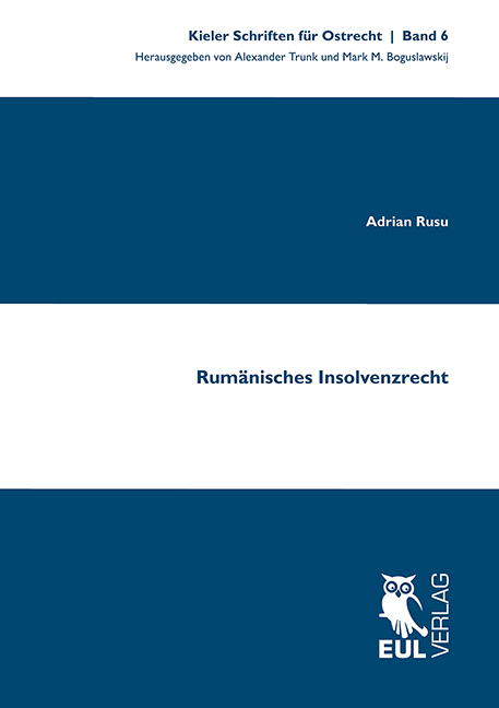 Rumänisches Insolvenzrecht - Adrian Rusu