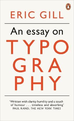 An Essay on Typography - Eric Gill