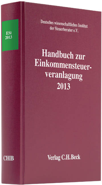 Handbuch zur Einkommensteuerveranlagung 2013 - 