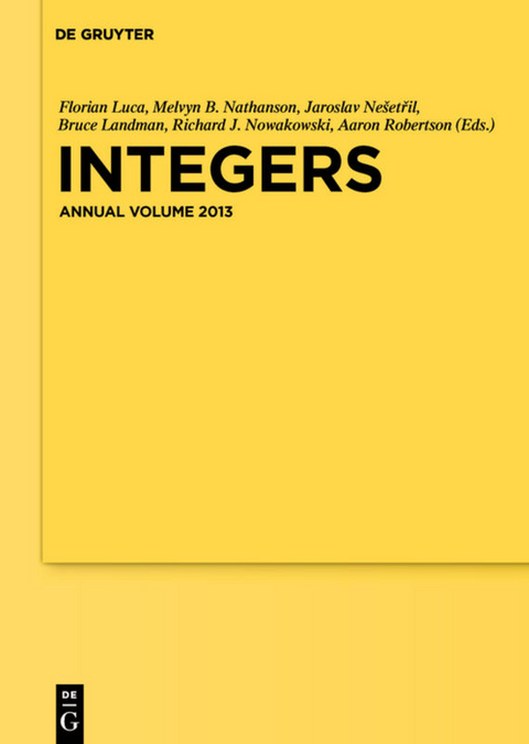 Integers - 