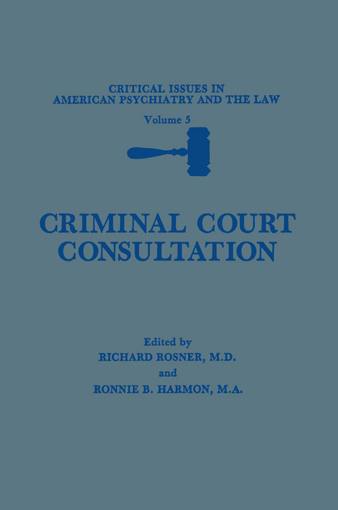 Criminal Court Consultation - 