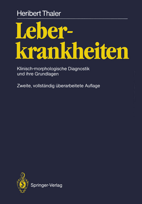 Leberkrankheiten - Heribert Thaler