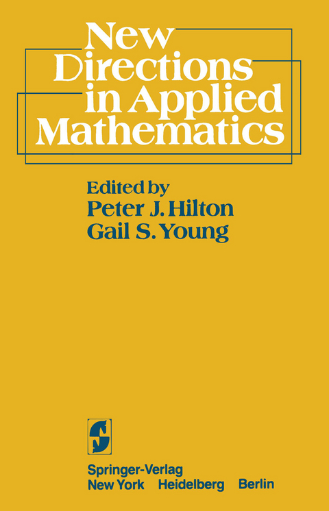 New Directions in Applied Mathematics - 