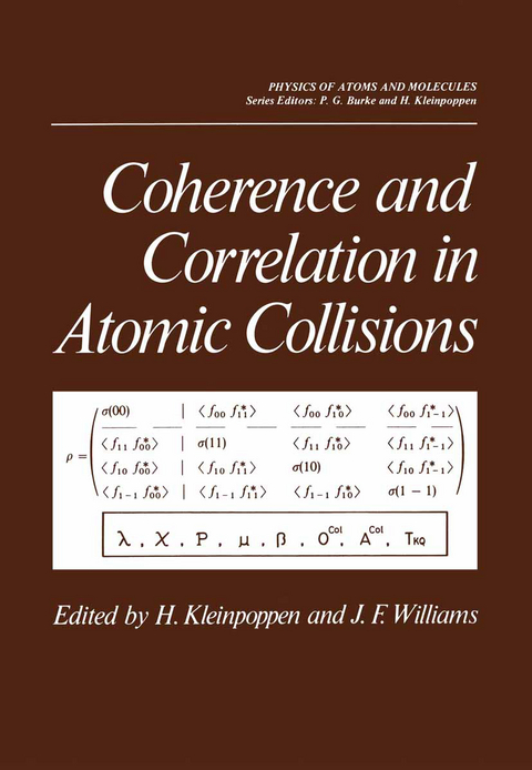 Coherence and Correlation in Atomic Collisions - 