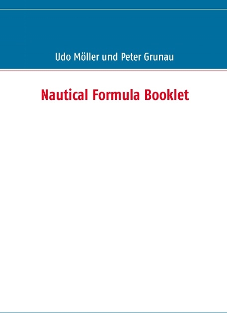 Nautical Formula Booklet - Udo Möller, Peter Grunau