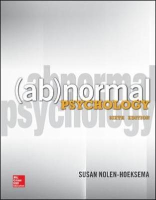 Abnormal Psychology - Susan Nolen-Hoeksema