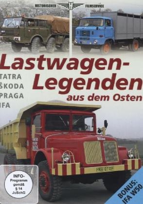 Lastwagenlegenden aus dem Osten - TATRA, SKODA, LIAZ, PRAGA, IFA W50, 1 DVD