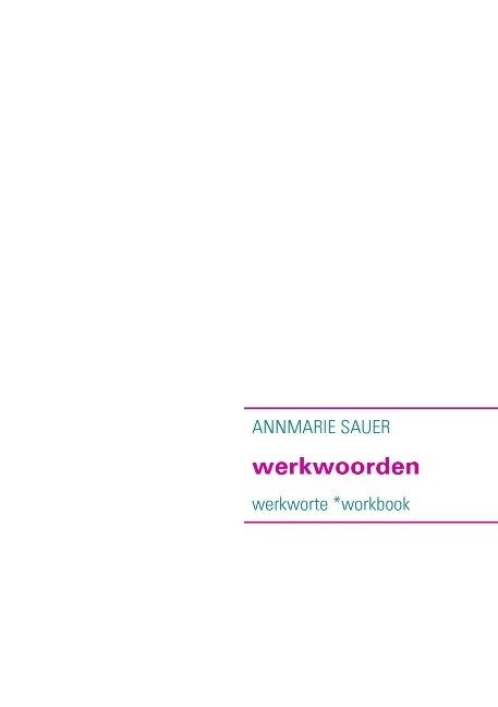 Werkwoorden - Annmarie Sauer