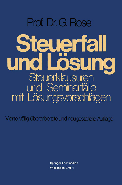 Steuerfall und Lösung - 