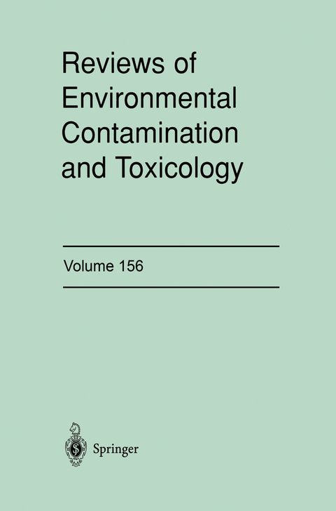 Reviews of Environmental Contamination and Toxicology - George W. Ware