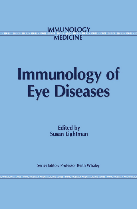 Immunology of Eye Diseases - 