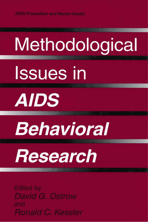 Methodological Issues in AIDS Behavioral Research - 