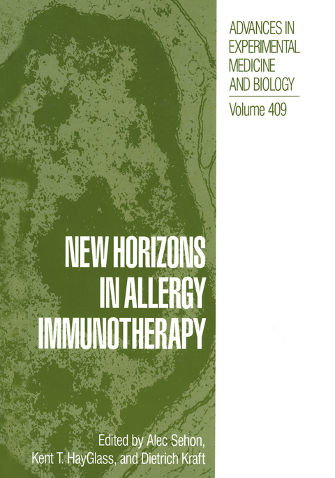 New Horizons in Allergy Immunotherapy - 