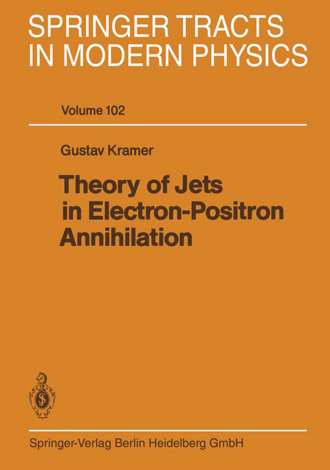 Theory of Jets in Electron-Positron Annihilation - G. Kramer