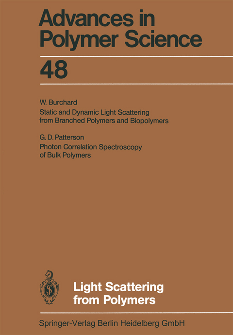 Light Scattering from Polymers