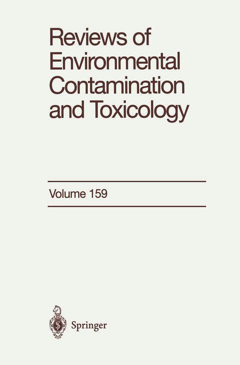 Reviews of Environmental Contamination and Toxicology - George W. Ware