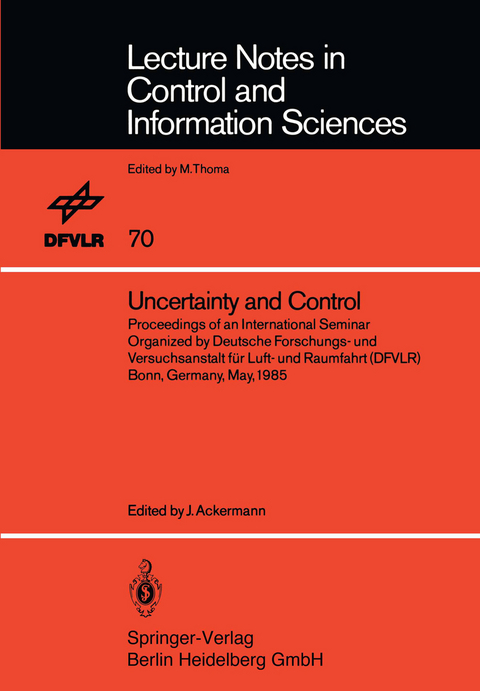 Uncertainty and Control - 