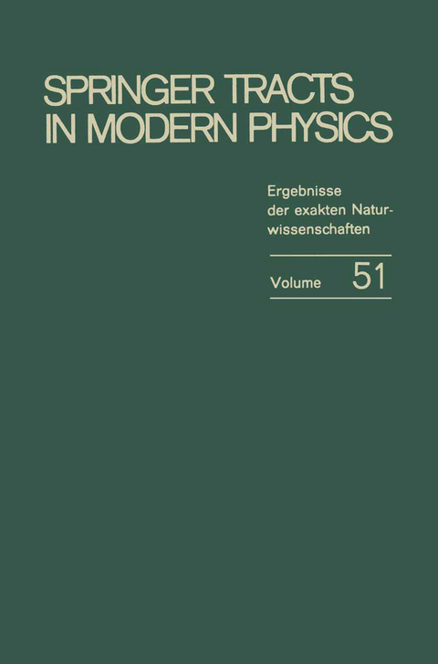 Springer Tracts in Modern Physics - G. Höhler