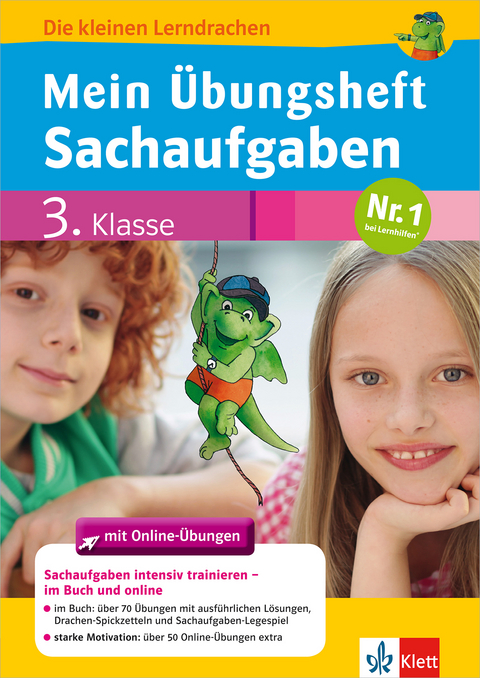 Mein Übungsheft Sachaufgaben mit Online-Übungen 3. Klasse