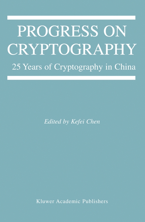 Progress on Cryptography - 