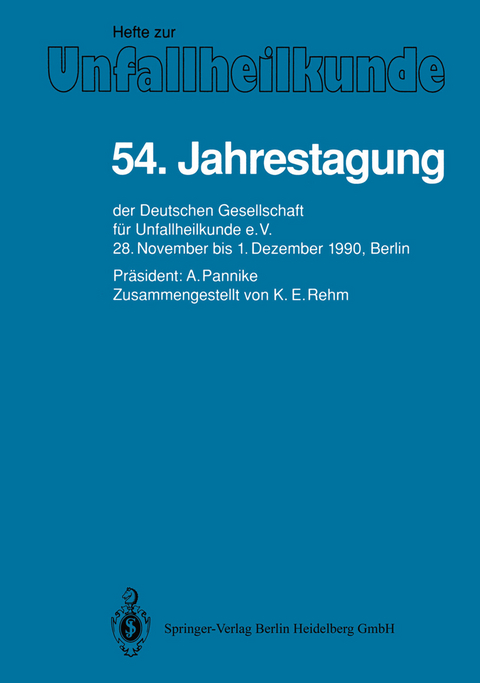 54. Jahrestagung