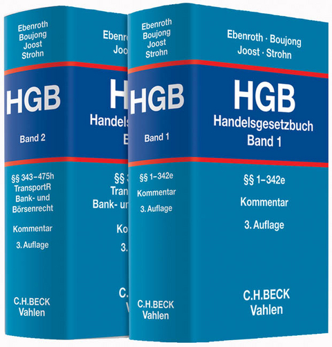 Handelsgesetzbuch (HGB) / Handelsgesetzbuch  Gesamtwerk - Karlheinz Boujong, Carsten Thomas Ebenroth, Detlev Joost