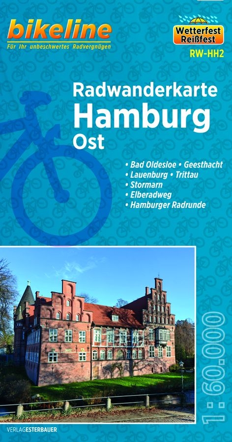 Radwanderkarte Hamburg Ost RW-HH2 - 