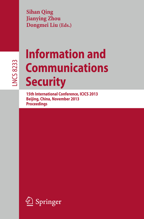 Information and Communications Security - 