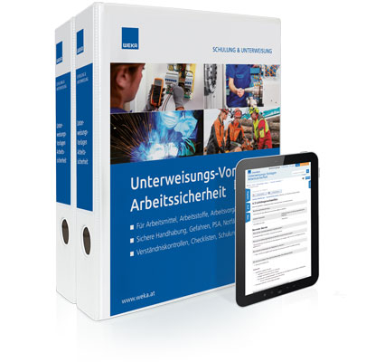 Unterweisungs-Vorlagen Arbeitssicherheit - Astrid Dr. Antes, Josef DI Dr. Drobits, Daniel Ing. Krätschmer  MSc., Ernst DI Piller, Sacha Ing. Poscher  MSc., Christian Ing. Mag. Schenk, Bernhard Dr. Albert, Raphael Albert  LLB.oec., Brigitte-Cornelia Mag. Eder, Georg DI Effenberger, Stefan DI Krähan, Alexander Ing. Stolar  MSc EUR ING